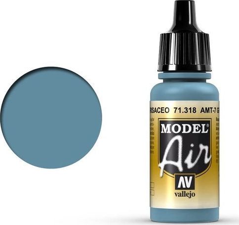 Vallejo Vallejo Model Air AMT-7 Greyish Blue 71.318 uniwersalny