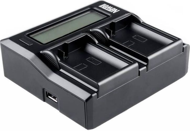 Ładowarka do aparatu Newell Ładowarka dwukanałowa DC-LCD do akumulatorów DMW-BLF19E