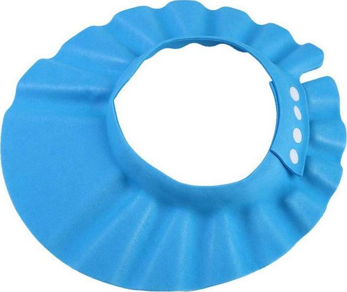 Aptel REGULOWANE RONDO KĄPIELOWE Daszek do mycia głowy dziecka niebieskie BQ32A