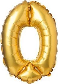 Arpex BALON FOLIOWY XXL CYFRA 0