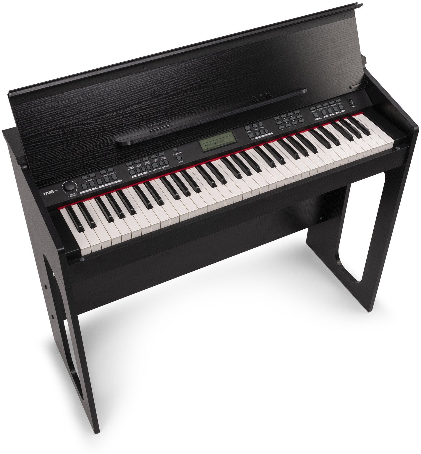 Pianino cyfrowe 61-klawiszowe ze statywem RhapsodyDP61 Max one size