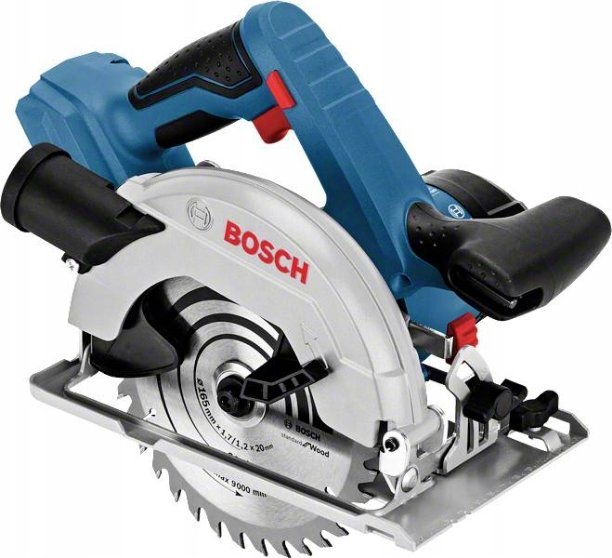 bosch powertools Bosch cordless circular saw GKS 18V-57-2 Professional solo (blue/Kolor: CZARNY, without battery and charger)
