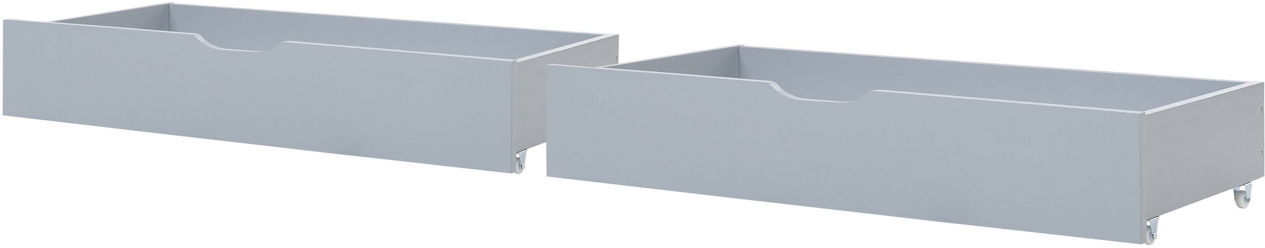 Zestaw 2 szuflad pod łóżko CRONAT Szary