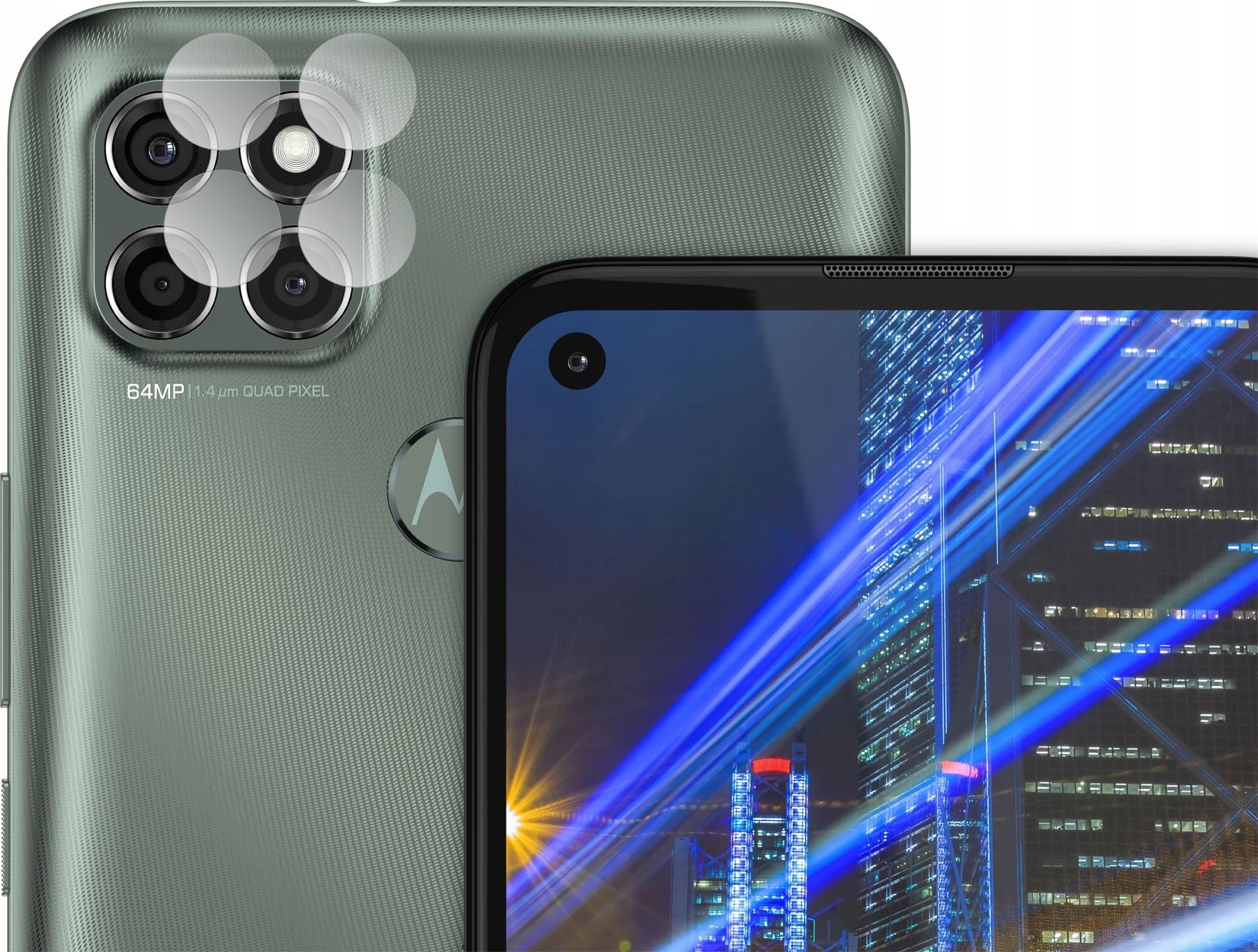 etumi Szkło Na Aparat Obiektyw Do Motorola Moto G9 Power Szkło Hartowane Glass Ochrona Na Obiektyw Tył 9H Zestaw Glas0316