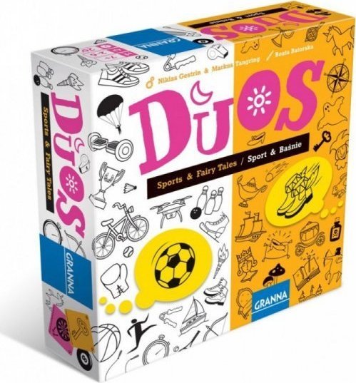 Granna Gra planszowa Duos: Sport & Baśnie