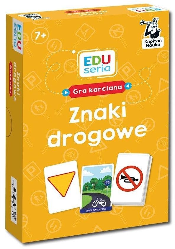 Kapitan Nauka Znaki drogowe Gra karciana