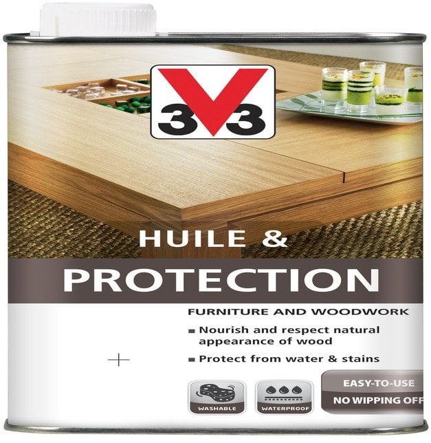 V33 FURNITURE OILCOLOURLESS 0.5 L
