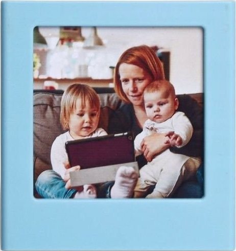 LoveInstant Ramka Magnes Na Lodówkę Do Fuji Instax Square Sq Link / Sq1 / Sq6 / Sq10 / Sq20 / Niebieski