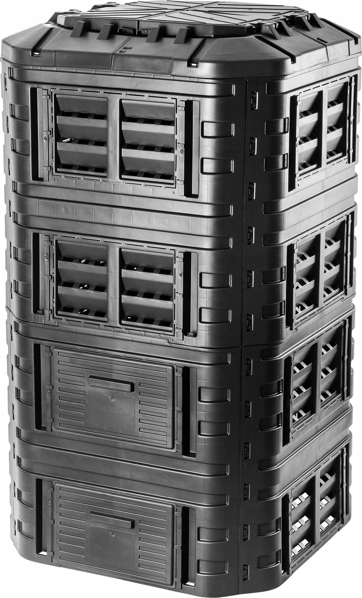 Kadax Kompostownik Ogrodowy Modularny Całoroczny 1260L