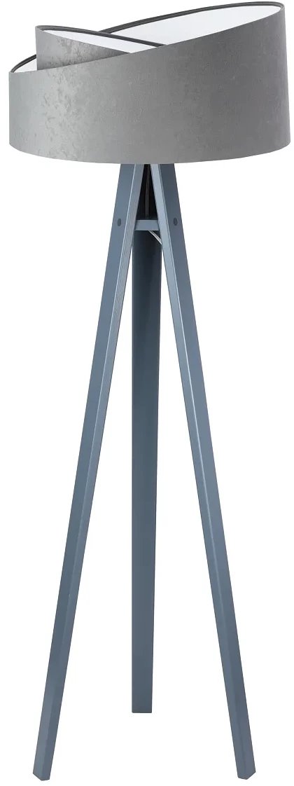 Lampa stojąca GEMSTONE szara/biała/szara BPS KONCEPT
