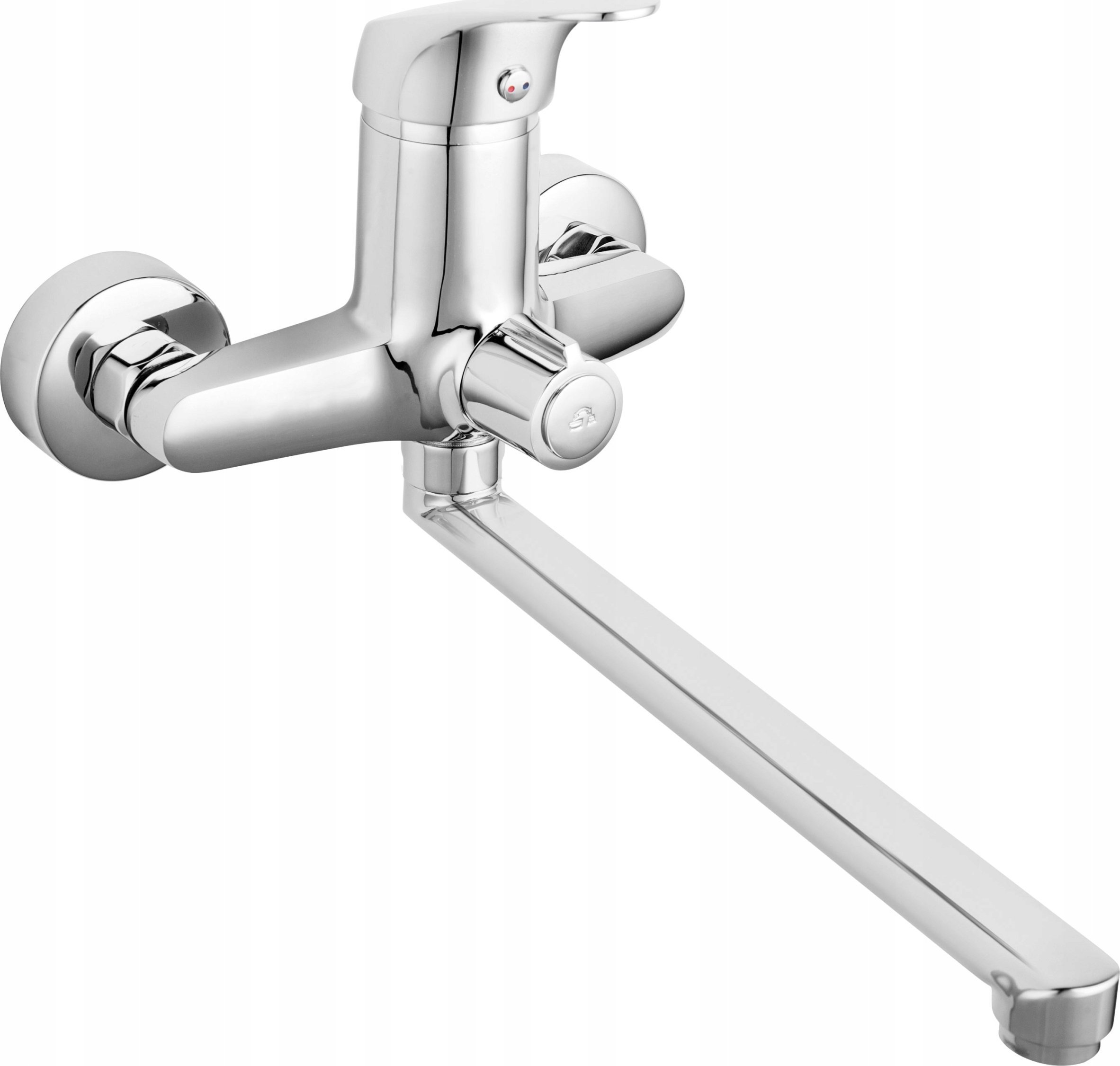 Bateria umywalkowa Ferro BAT. ONE UMYWALKA ŚCIENNA Z PRZYŁĄCZEM NATRYSKU CHROM FERRO // BF.BFO3A