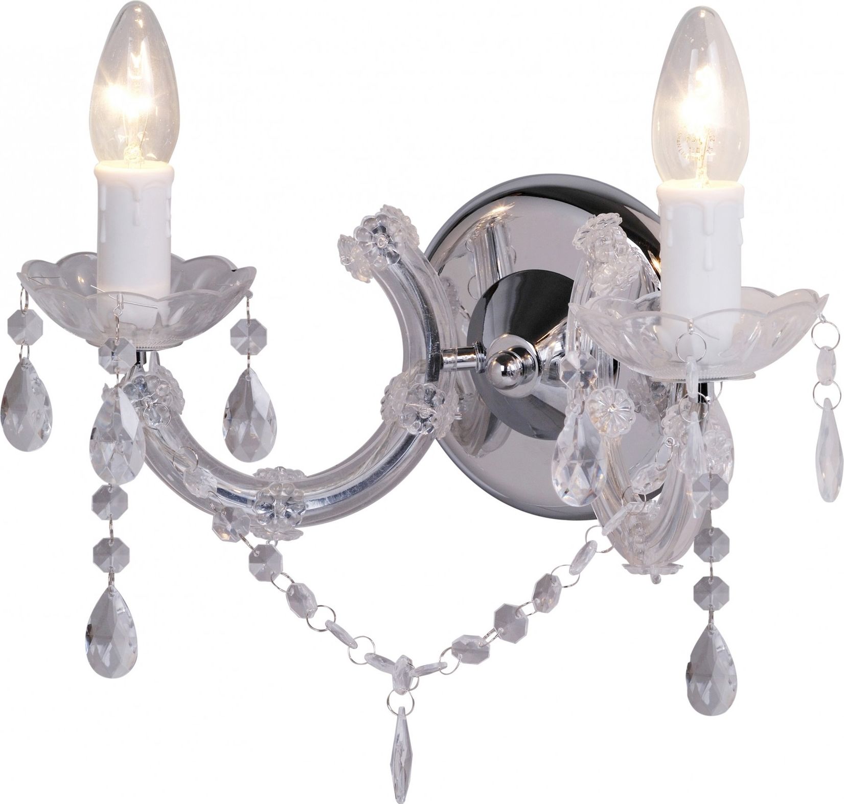 Kinkiet Zumaline Magnolia 2x40W (RLB94016-2A)