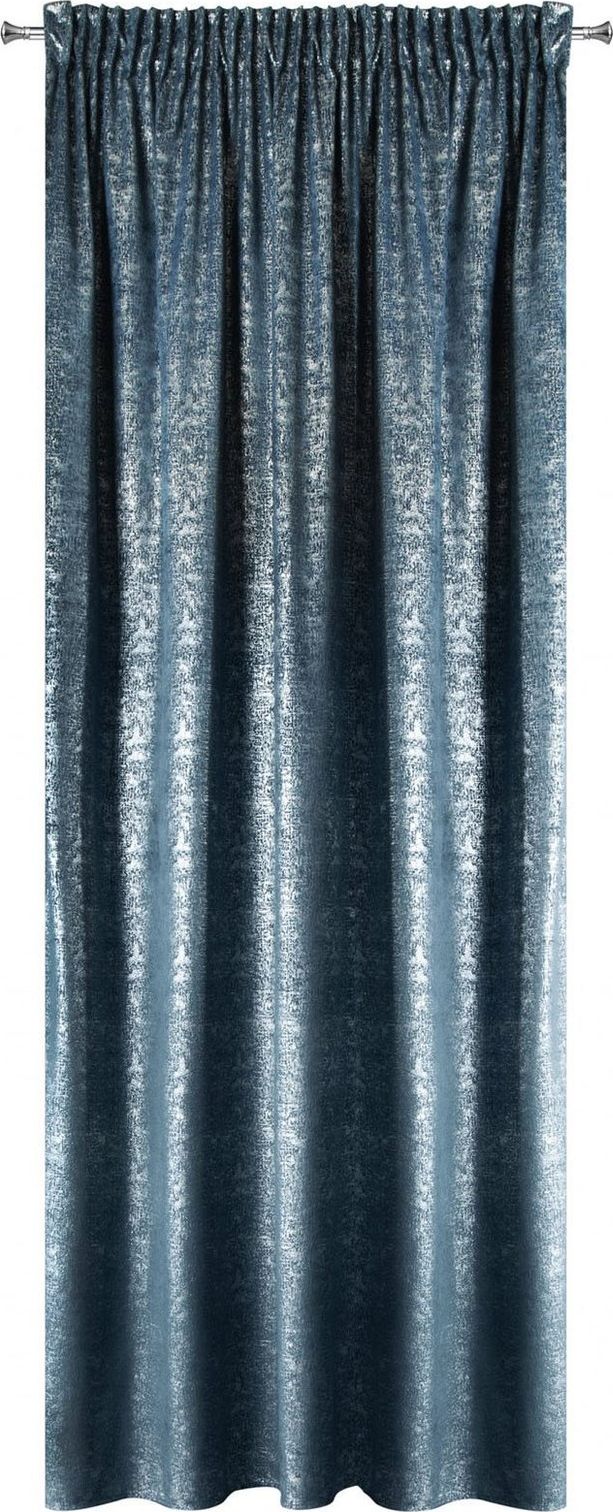 Eurofirany Zasłona Dekoracyjna Velvet Cypr Granat 140x270