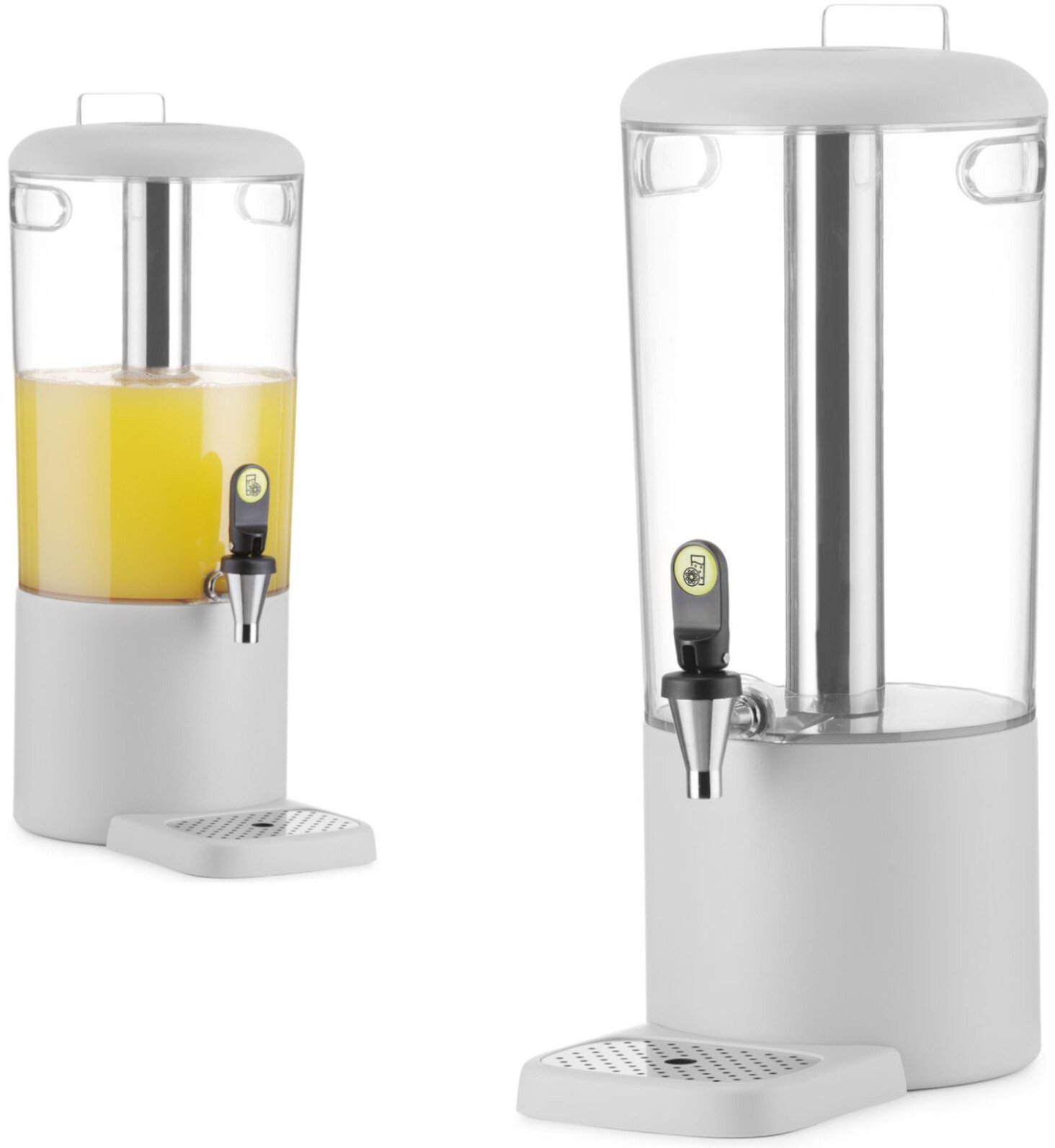 Hendi Dyspenser dozownik chłodzący do soków napojów UNIQ 8 l - biały