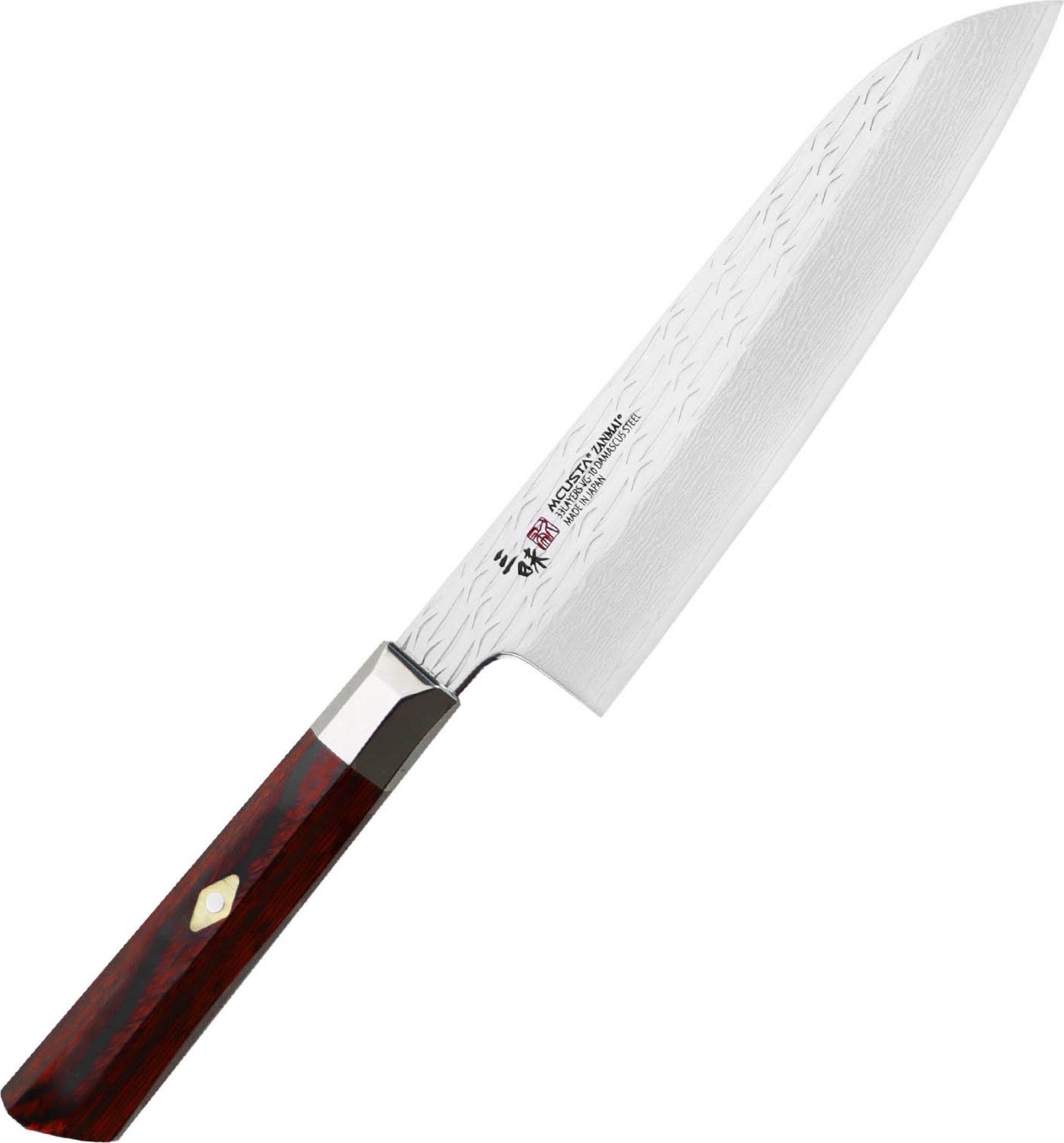 Mcusta Mcusta Zanmai VG-10 Supreme Ripple Nóż Santoku 18cm