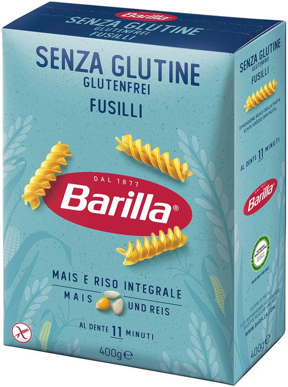 Makaron bezglutenowy Senza Glutine Fusilli 400g - Barilla