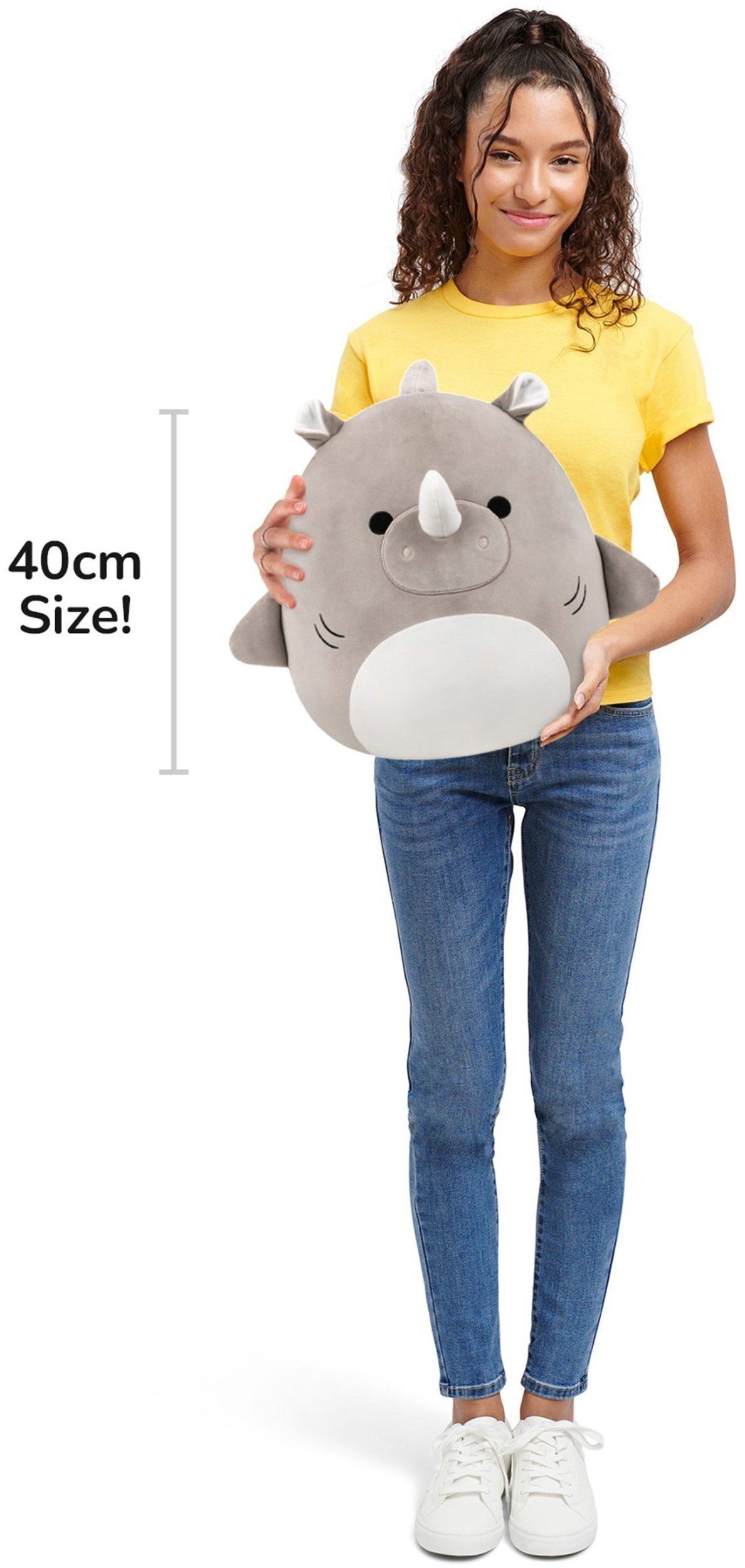 Squishmallows P25 Rhino Shark, pehmolelu, 40 cm
