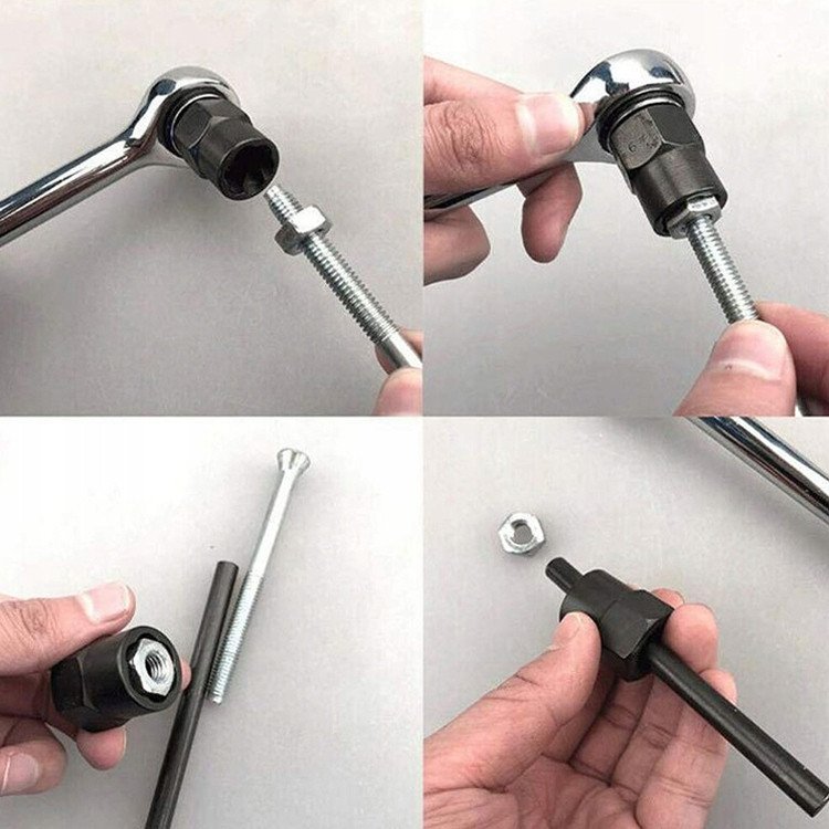 Zestaw do Wykręcania Śrub Uszkodzonych Zerwanych