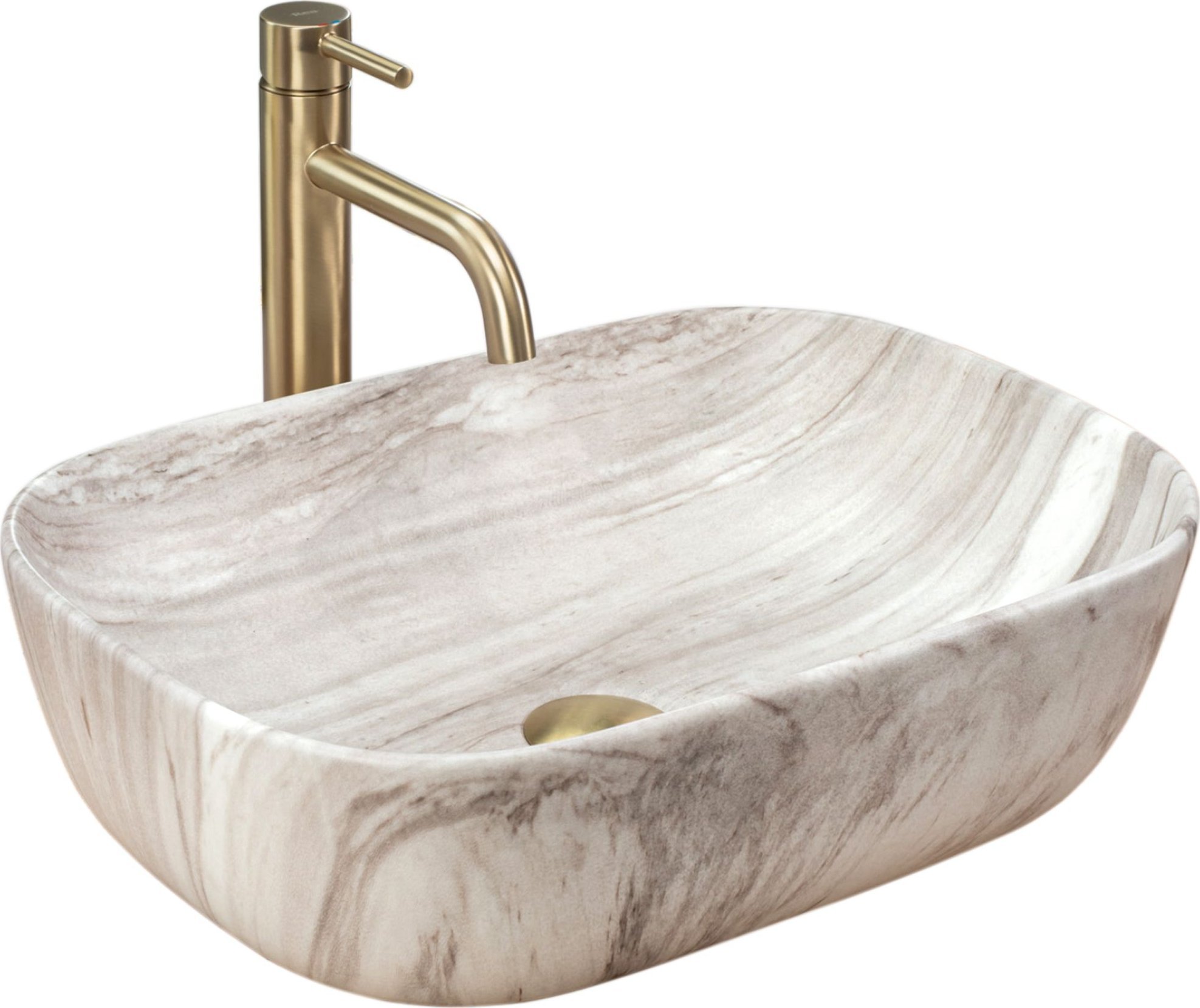 Umywalka Rea Umywalka nablatowa REA Belinda Ash