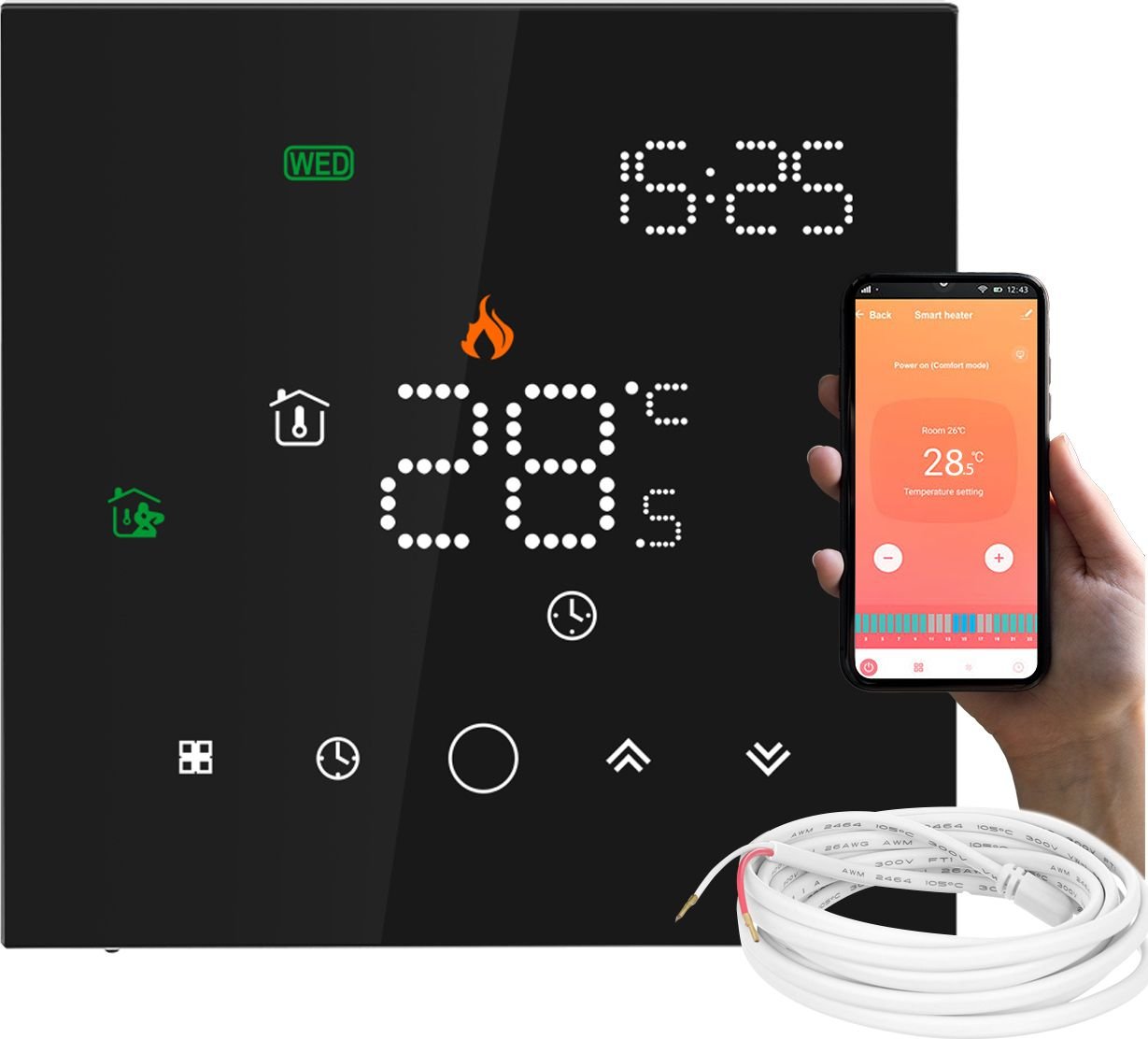 Mission Regulator temperatury MissionAir WiFi + czujnik
