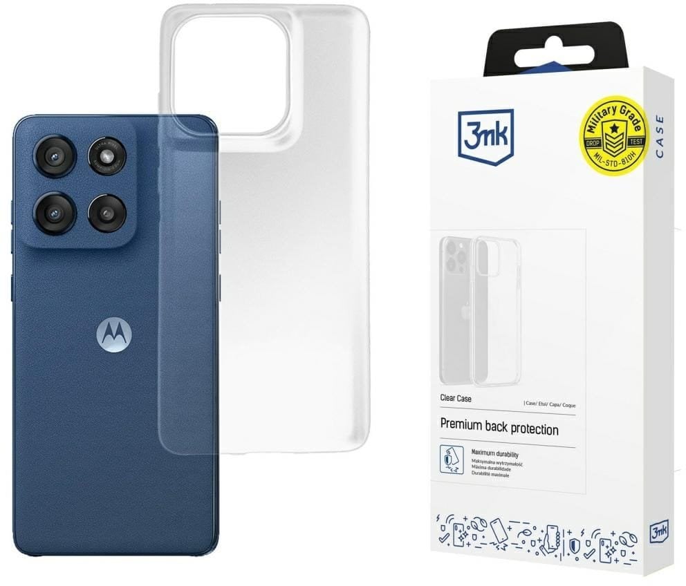 Etui 3MK Clear Case do Motorola Moto Edge 60/60 Fusion