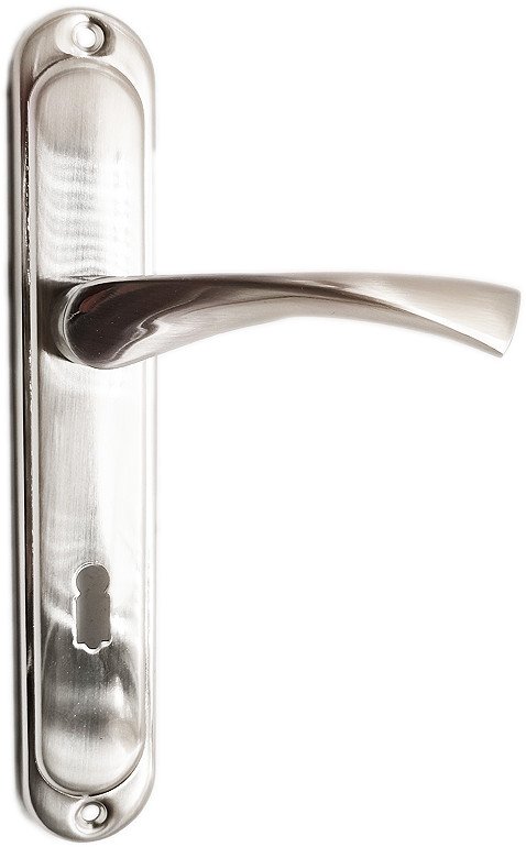 DOOR HANDLE A01-32 OUTDOOR 85MM/C MAT NI