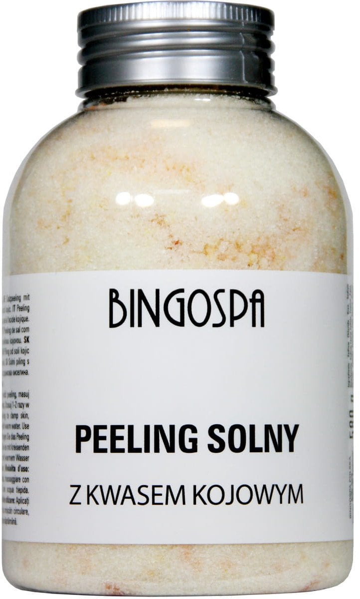 BINGO SPA Peeling solny z kwasem kojowym 580g