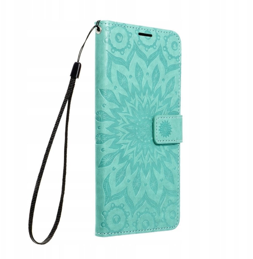 Kabura MEZZO Book do IPHONE 17 Air mandala zielony