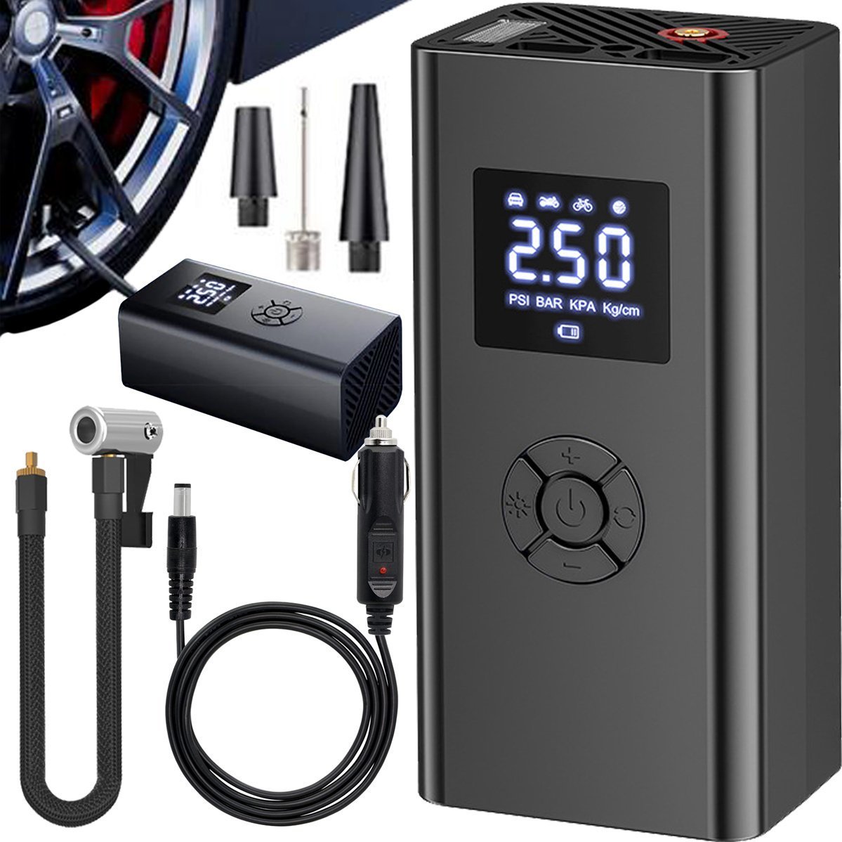 Heckermann Bezprzewodowa pompka elektryczna Heckermann YR-2024