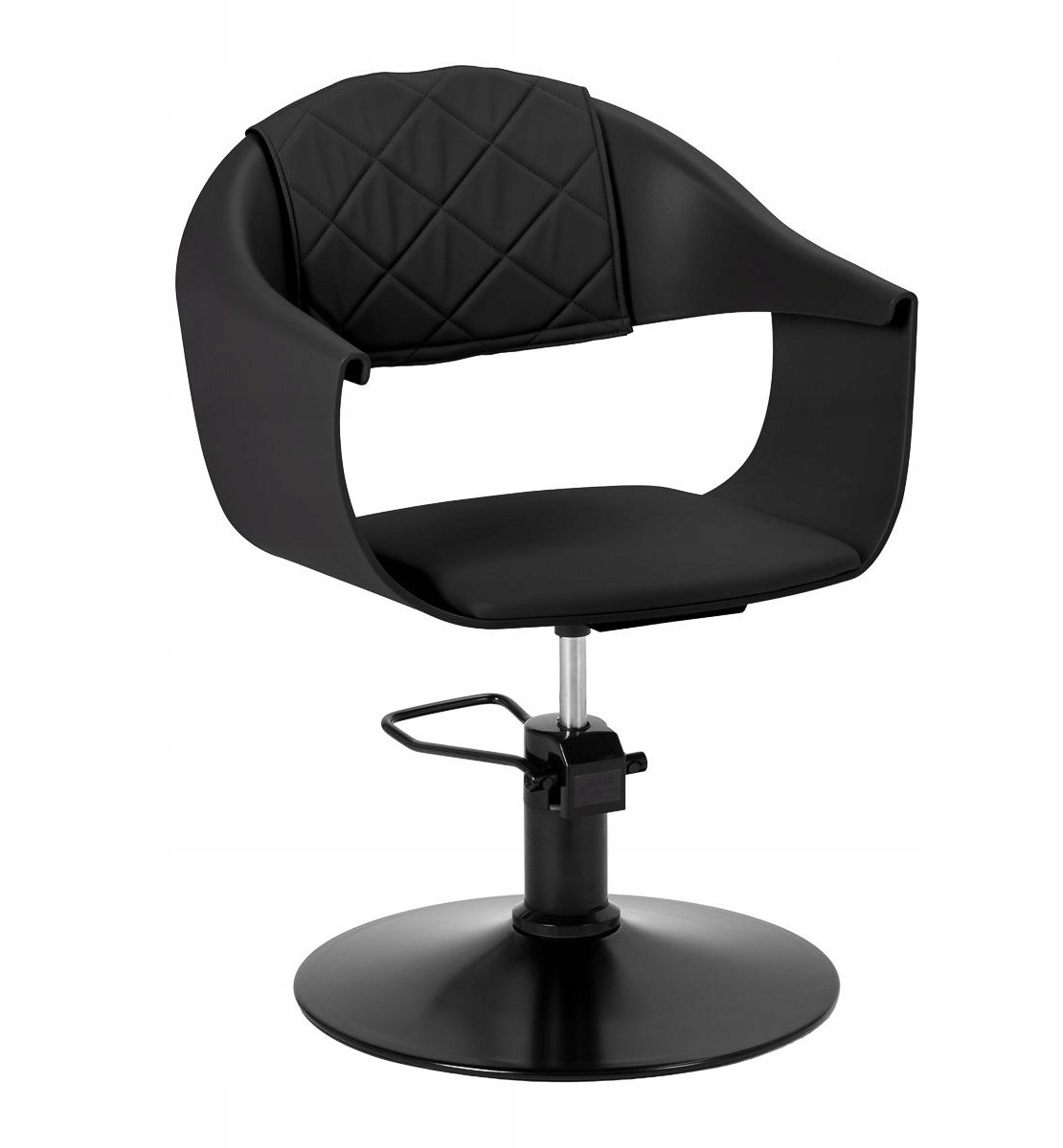 Activeshop Hair System Fotel fryzjerski Halo czarny czarny