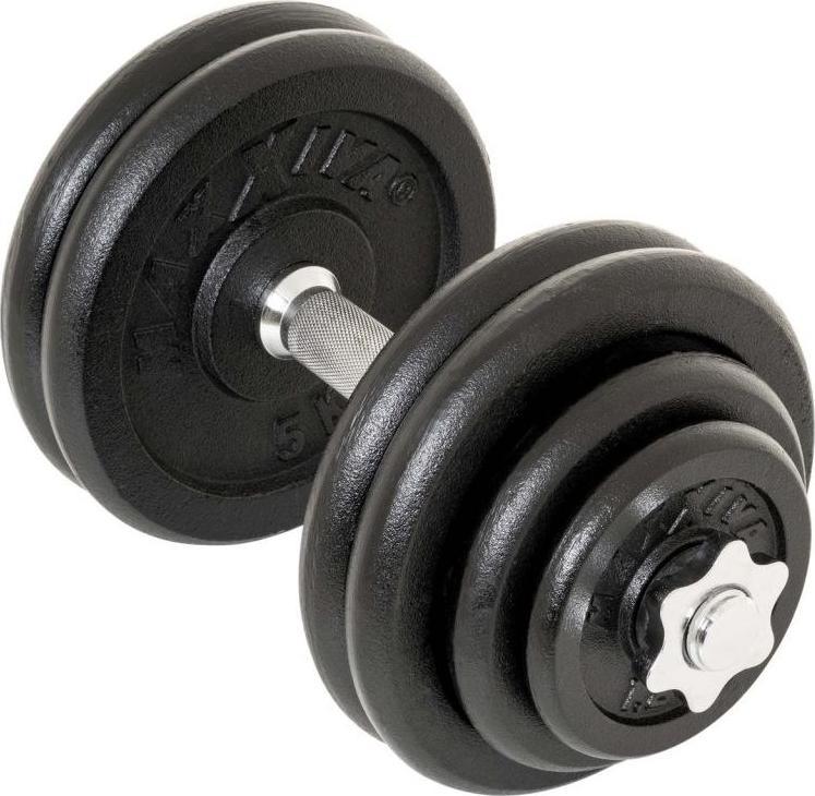 Maxxiva MAXXIVA Jednoręczna sztanga żeliwna, 30 kg