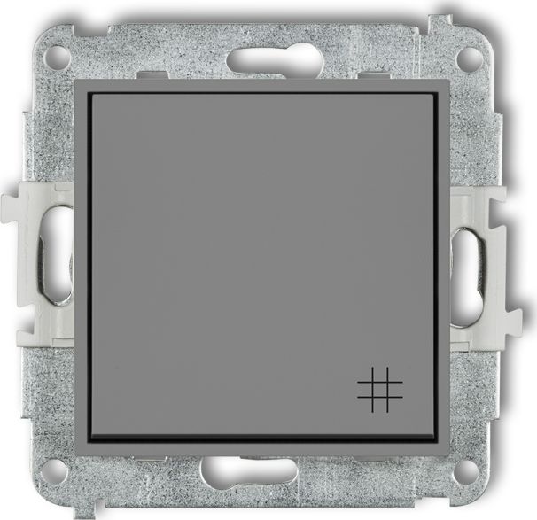 Karlik Mini Łącznik krzyżowy szary mat (27MWP-6)