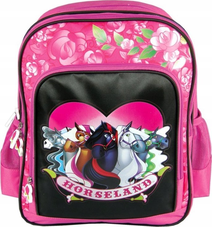 Derform Plecak Szkolny Koń Konie Koniki Derform A4 Róż