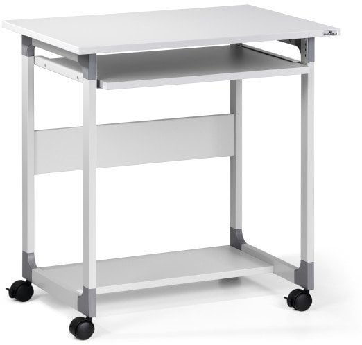 Biurko Durable Durable 379610, Straight, Rectangular shape, Home office, Office, Grey, Grey, Grey