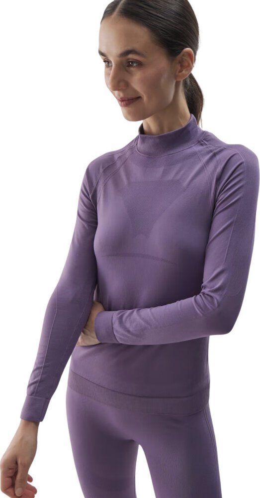4f Bielizna termiczna bezszwowa damska F156 fiolet 4FWAW24USEAF156 50S M/L