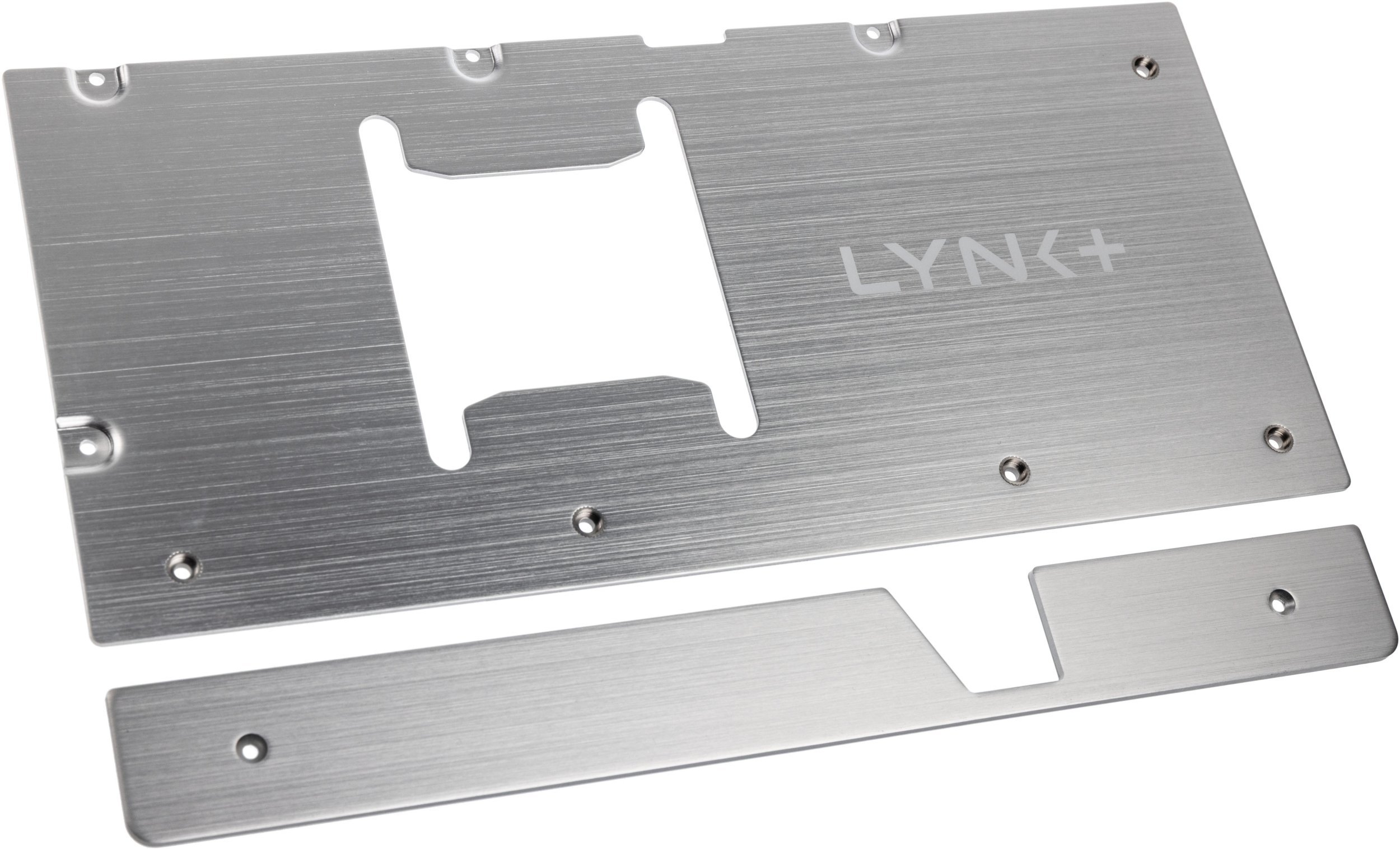 Alphacool LYNK+ 5090 Plate Kit, GPU-Backplate, Projekt referencyjny srebrny