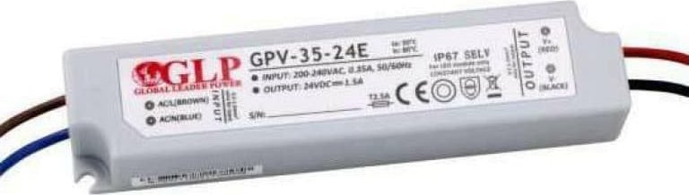 Mojeledy Zasilacz led GPV 35W 24V DC ip67 gpv-35-24E led