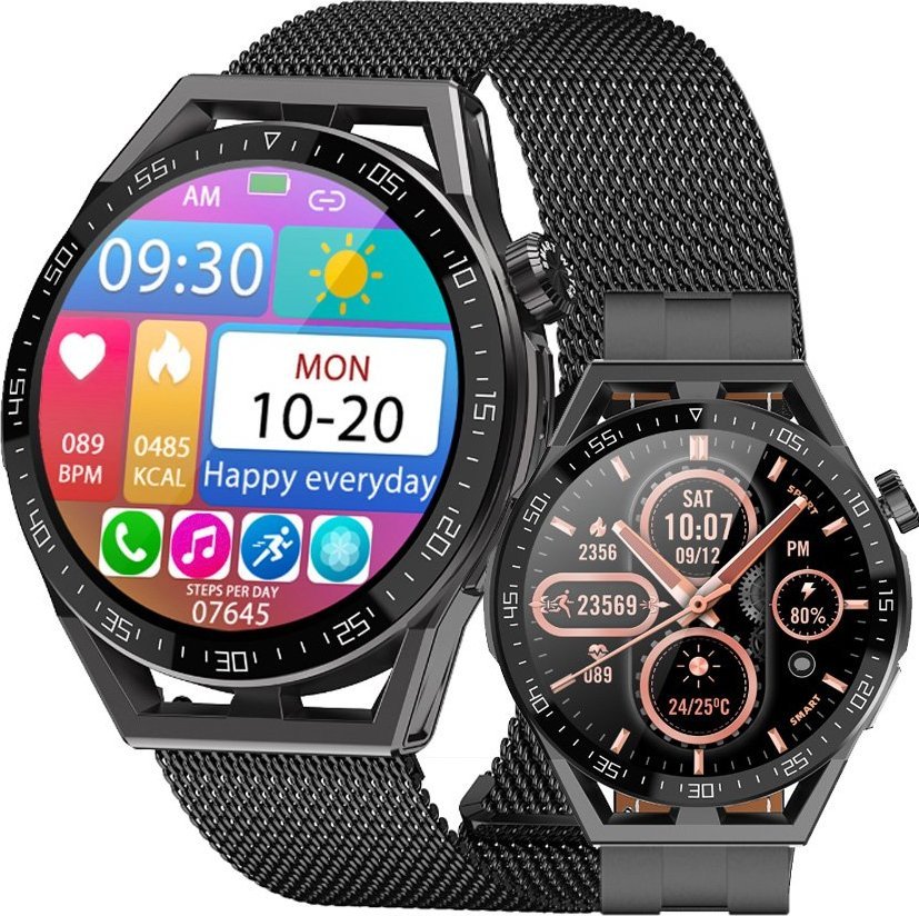 Smartwatch Rubicon RNCE88 Czarny (RNCE88)