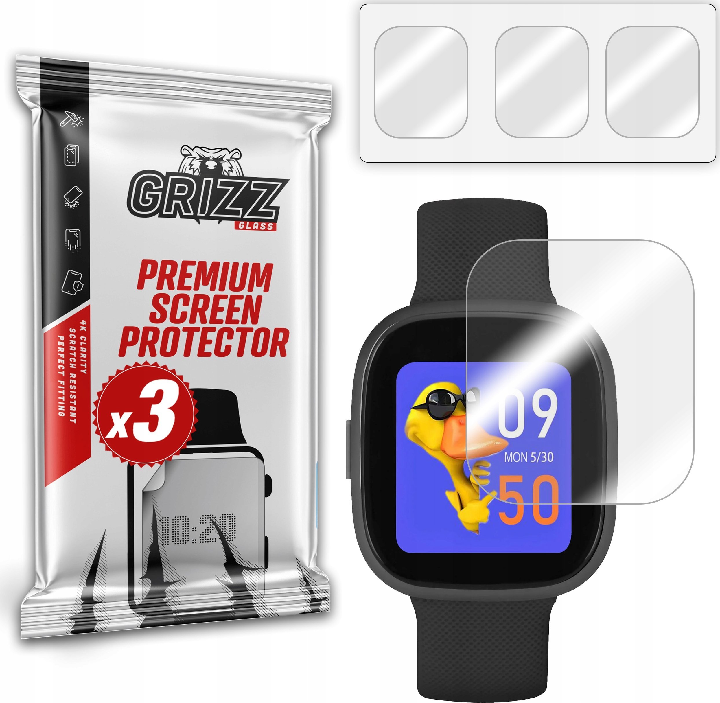 Folia hydrożelowa GrizzGlass Hydrofilm do Garett Kids Fit