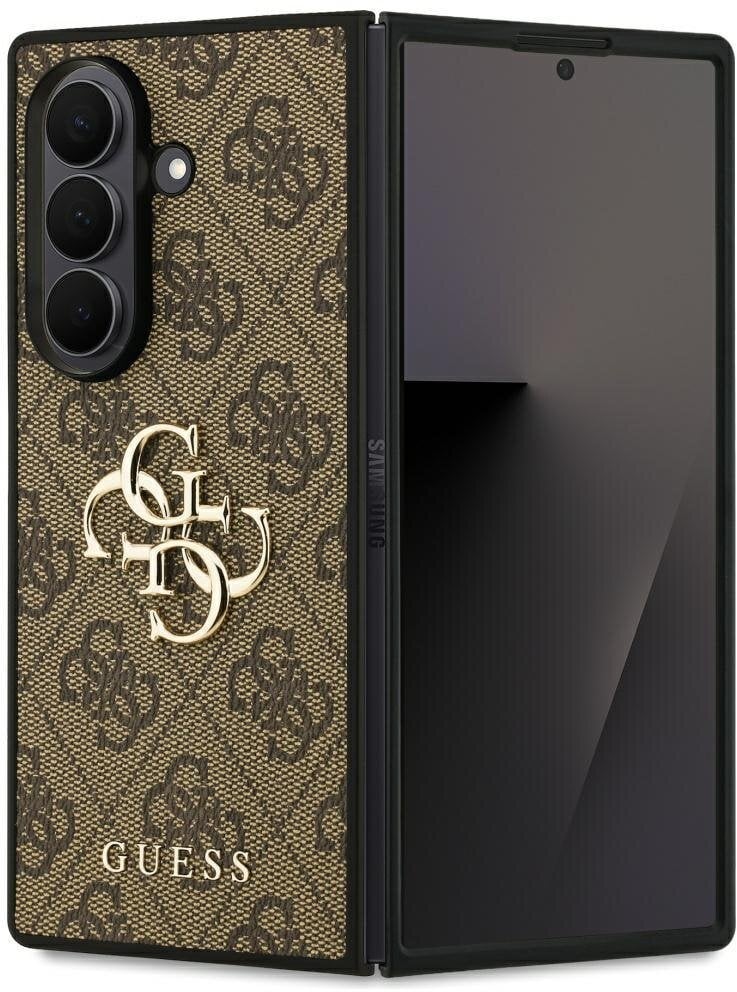 Etui Guess Big 4G Logo Classic Logo do Samsung Galaxy Z Fold7 brązowy