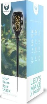 Forever TelForceOne Lampa ogrodowa pochodnia 12LED 300mAh Ni-Mh solarna IP65