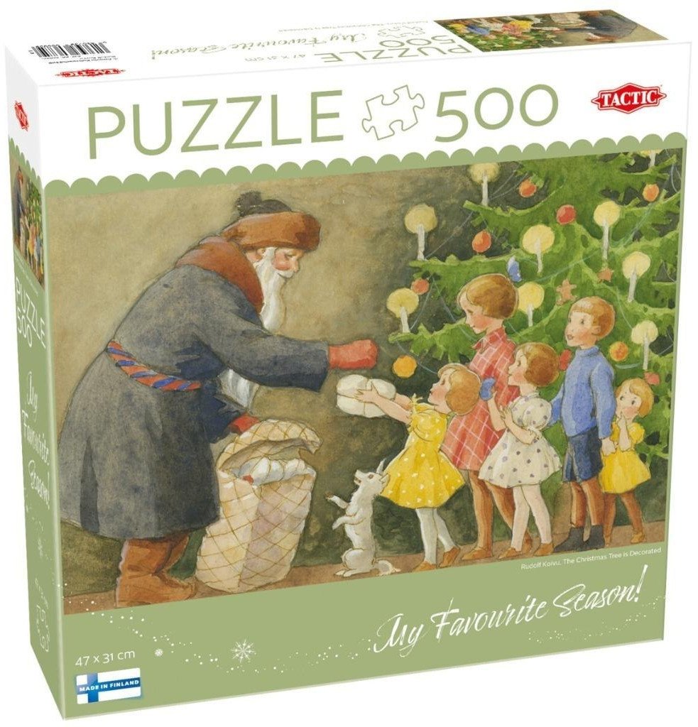 Puzzle 500 The Christmas Tree is Decorated