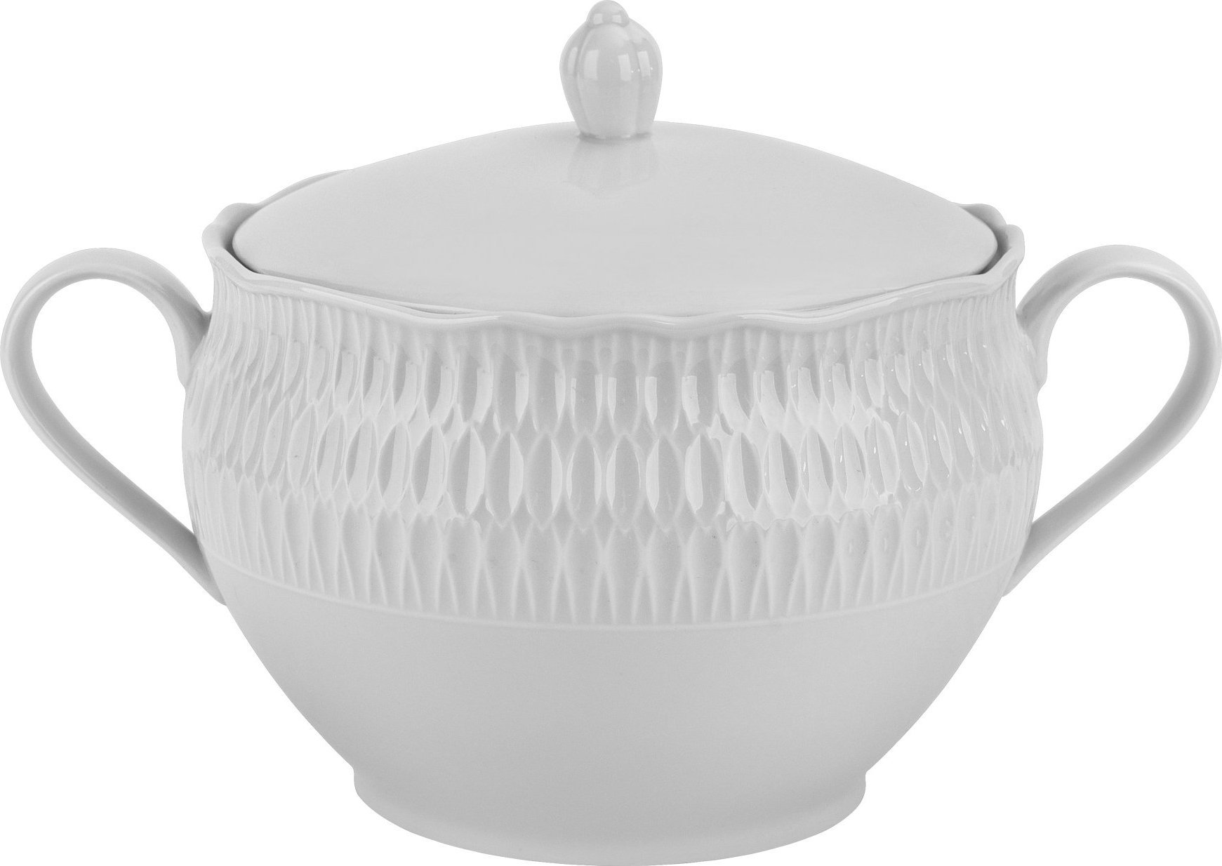 Ćmielów Waza 3L Sofia Biała