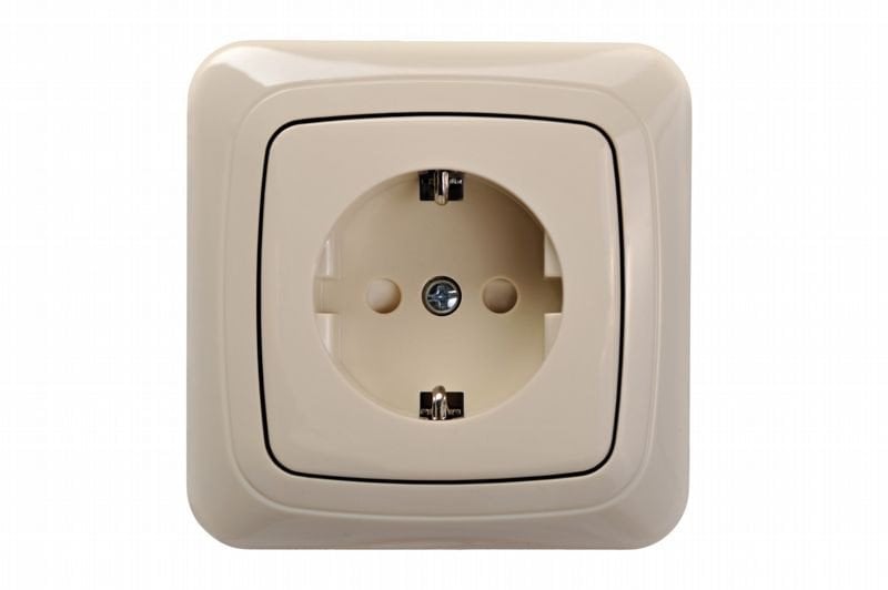 SOCKET SINGLE BEIGE LIREGUS