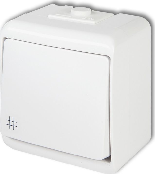 Karlik Łącznik Junior krzyżowy biały (WHE-6)