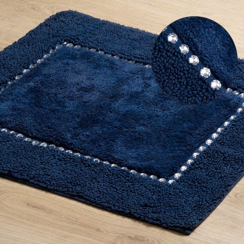 Eurofirany Dywanik łazienkowy 50x70cm granatowy (EURO_387473)