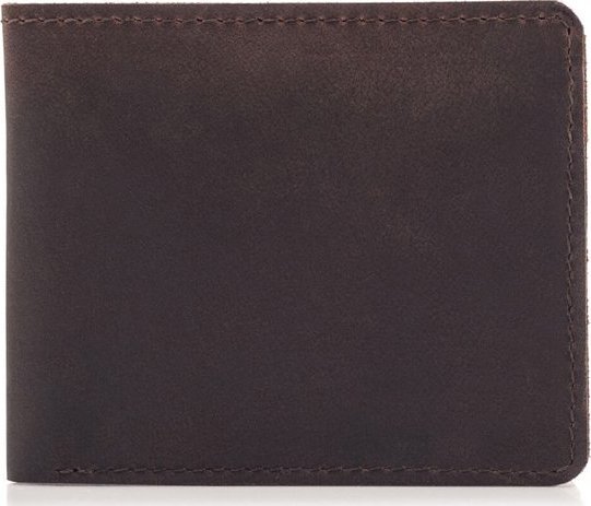 Belveder Mały Portfel Vintage Męski Skóra Brąz BD77