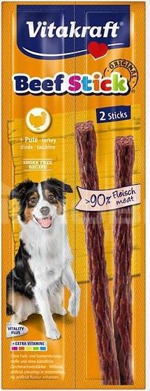 Vitakraft VITAKRAFT BEEF STICK 2szt indyk przysmak d/psa