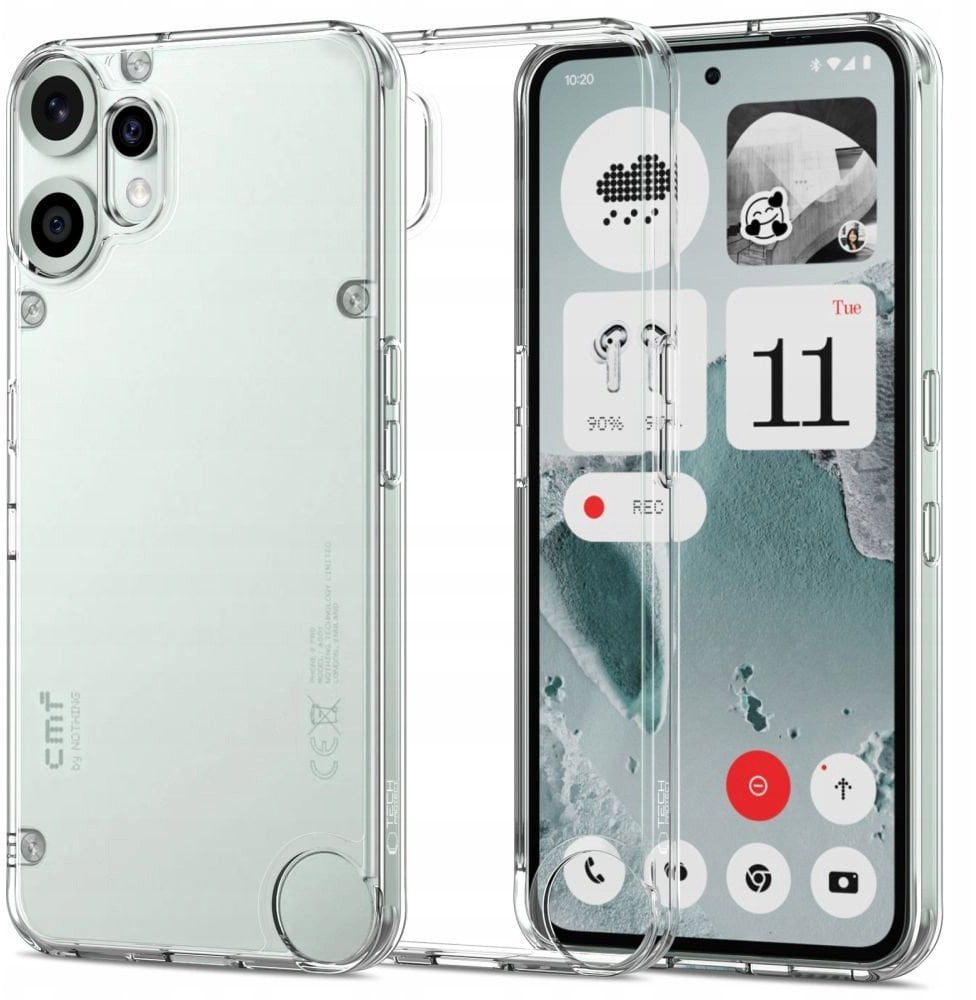 TECH-PROTECT FLEXAIR HYBRID NOTHING CMF PHONE 2 PRO CLEAR