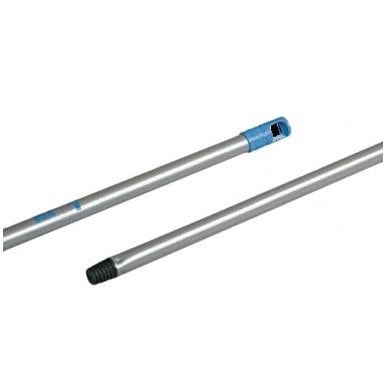 Vileda - Kij do szczotki z gwintem, srebrny - 138 cm